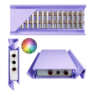 Plinthe chauffante hydraulique - Couleur Personnalisée